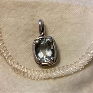 James Avery Prasiolite Pendant. NWOT never worn.